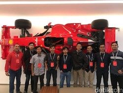 Cerita Tim Sapuangin ITS saat Timba Ilmu di Markas Ferrari