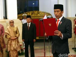 Selain Lantik 6 Menteri, Jokowi Sekalian Akan Lantik 5 Wamen Pagi Ini