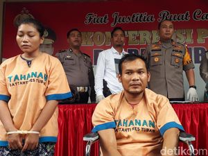 Kompak! Pasutri di Tuban Gasak Motor Sampai 60 kali