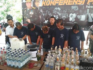 3 Warga Trenggalek Tewas Minum Miras Oplosan, 5 Orang Jadi Tersangka