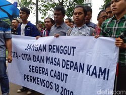 Kunjungi Wyataguna, Mensos Disambut Demo Penyandang Disabilitas
