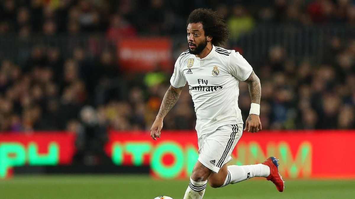 Marcelo lagi tak jadi pilihan utama di Real Madrid belakangan ini (Angel Martinez/Getty Images)