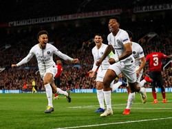 Manchester United dipaksa mengakui keunggulan Paris Saint Germain, di kandang sendiri, Old Trafford, dalam pertandingan leg pertama babak 16 besar Liga Champions, Rabu (13/2/2019) dinihari WIB. Jason Cairnduff/Reuters.