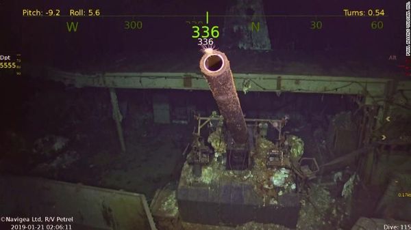 Foto: Kapal Induk AS Era PD II yang Ditemukan 76 Tahun Kemudian