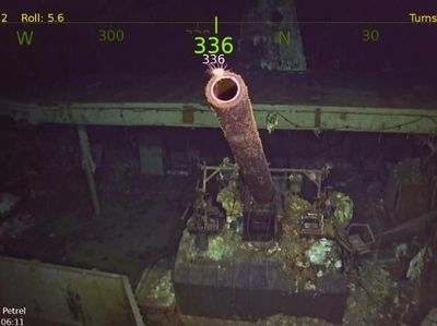 Foto: Kapal Induk AS Era PD II yang Ditemukan 76 Tahun Kemudian