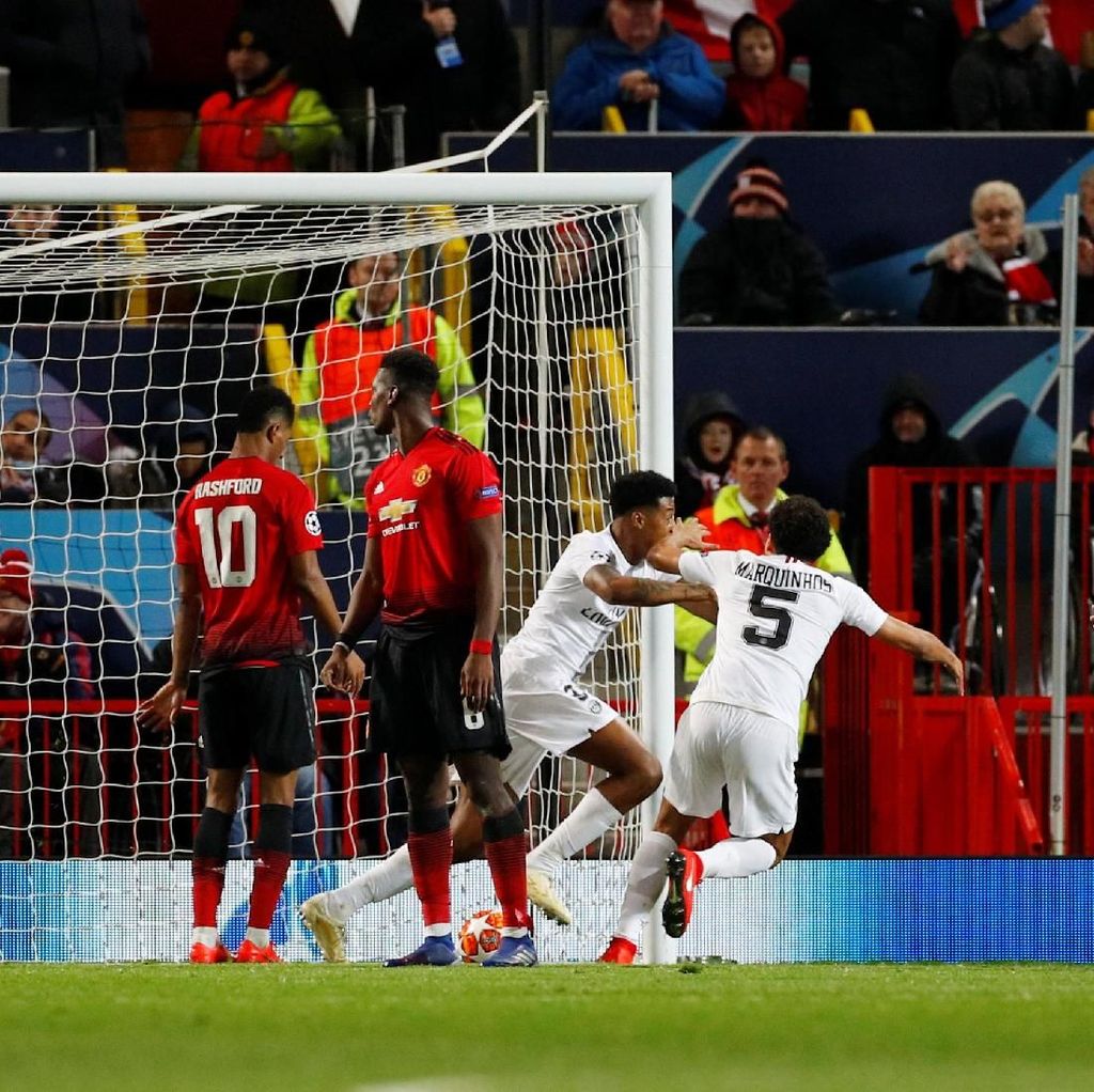 PSG Vs Man United: Mission Impossible The Red Devils di Paris