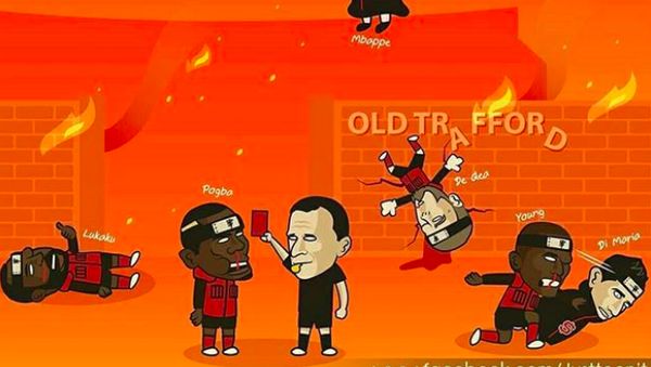 MU Keok di Kandang, Meme Sarat Ledekan pun Bermunculan