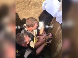 Dramatis, Seorang Bayi Baru Lahir Diselamatkan dari Saluran Air