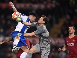 Selanjutnya, gantian Roma yang bertandang ke Porto pada 7 Maret mendatang. Alberto Lingria/Reuters.