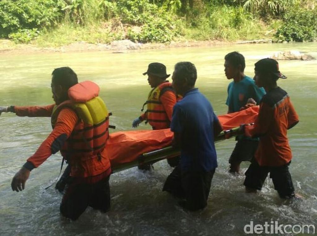 Hilang Sejak Kemarin, Kirman Tewas Tenggelam di Sungai Luk Ulo Kebumen