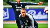 Kylian Mbappe mungkin tertawa lepas setelah pertandingan berakhir. (Foto: istimewa)