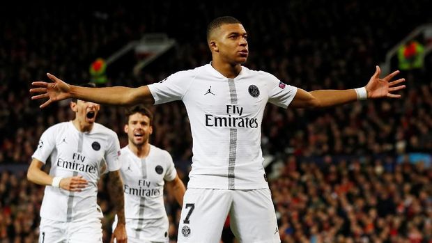 Kylian Mbappe bersinar bersama Paris Saint-Germain.