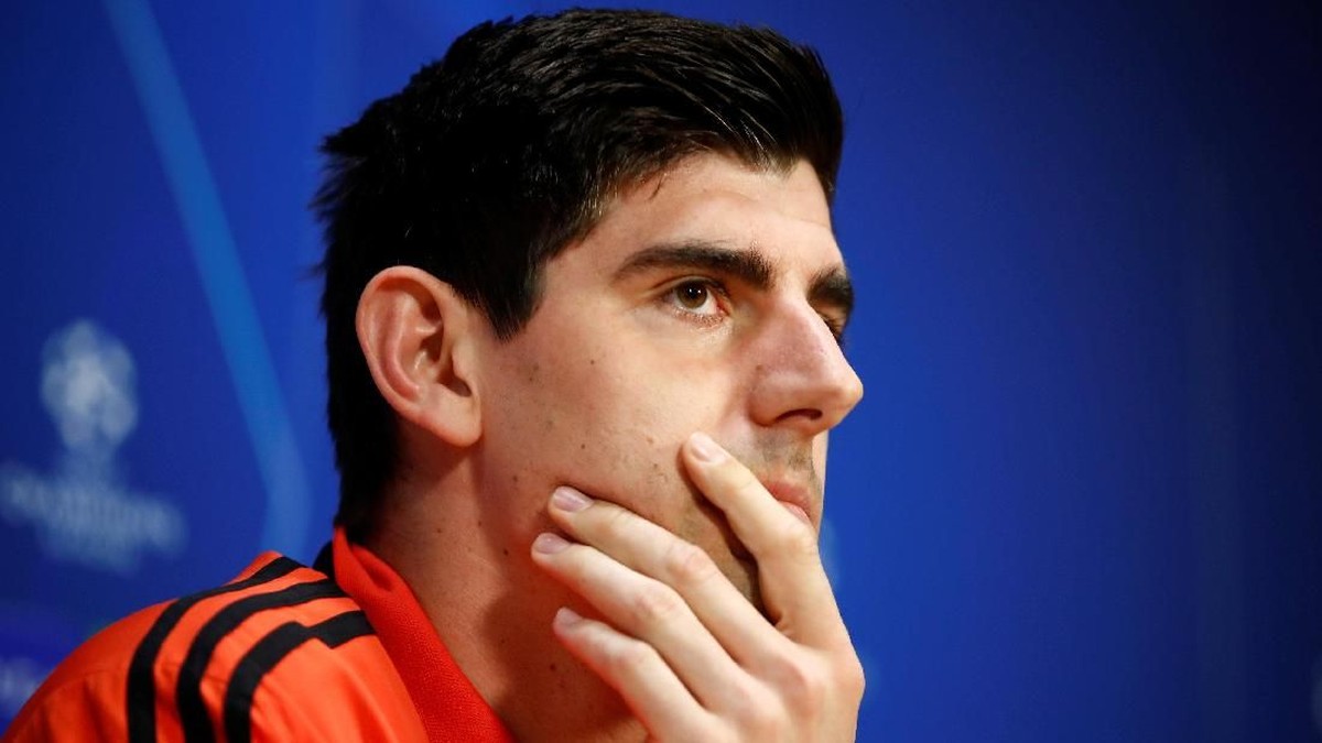 Thibaut Courtois menilai Real Madrid kini lebih mengintimidasi lawan (Foto: Wolfgang Rattay/Reuters)