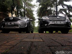 Kejar-kejaran Honda CR-V, Wuling Almaz, dan DFSK Glory 580