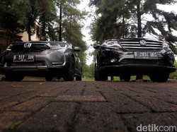 Kejar-kejaran Honda CR-V, Wuling Almaz, dan DFSK Glory 580