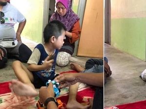 Tak Punya Cukup Uang, Anak Ini Makan dari Tempat Sampah Sekolahnya