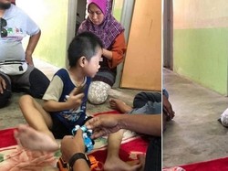 Tak Punya Cukup Uang, Anak Ini Makan dari Tempat Sampah Sekolahnya