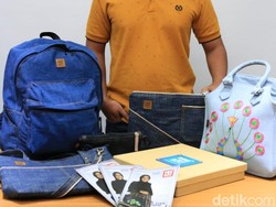 Terinspirasi Hobi, Pasutri Ini Sukses Buka Usaha Tas Berbahan Denim