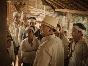 Foto: Prabowo dan Suku Baduy Dalam