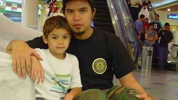 Ahmad Dhani dan Al kecil/