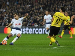 Babak Pertama Tottenham vs Dortmund Masih 0-0
