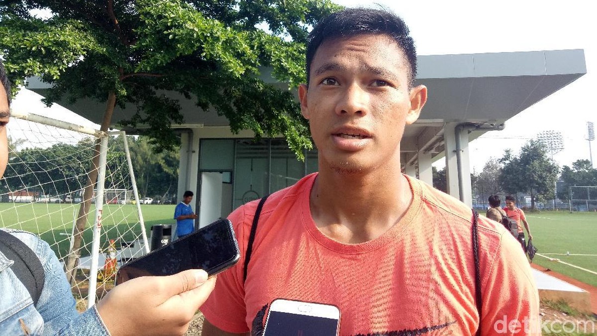 Andy Setyo Nugroho pede dengan kekuatan Timnas ke Piala AFF U-22 di Kamboja. (Amalia Dwi Septi/detikSport)