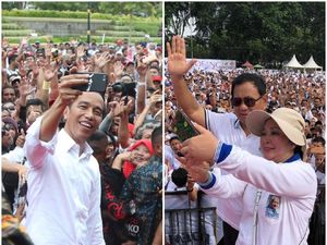 Ketika Emak-emak Jokowi dan Prabowo Tawuran di Mal