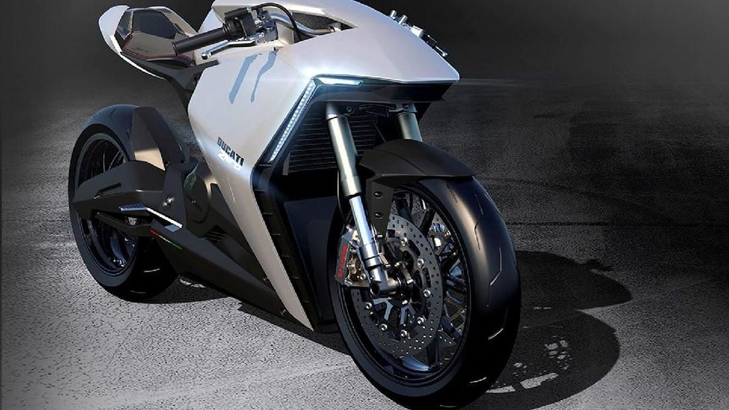Motor Balap Listrik Ducati Nih! Motor Balap Listrik Ducati Nih!