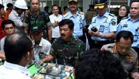 Momen Panglima TNI Tinjau Kondisi Keamanan di Morowali
