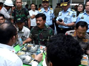 Momen Panglima TNI Tinjau Kondisi Keamanan di Morowali