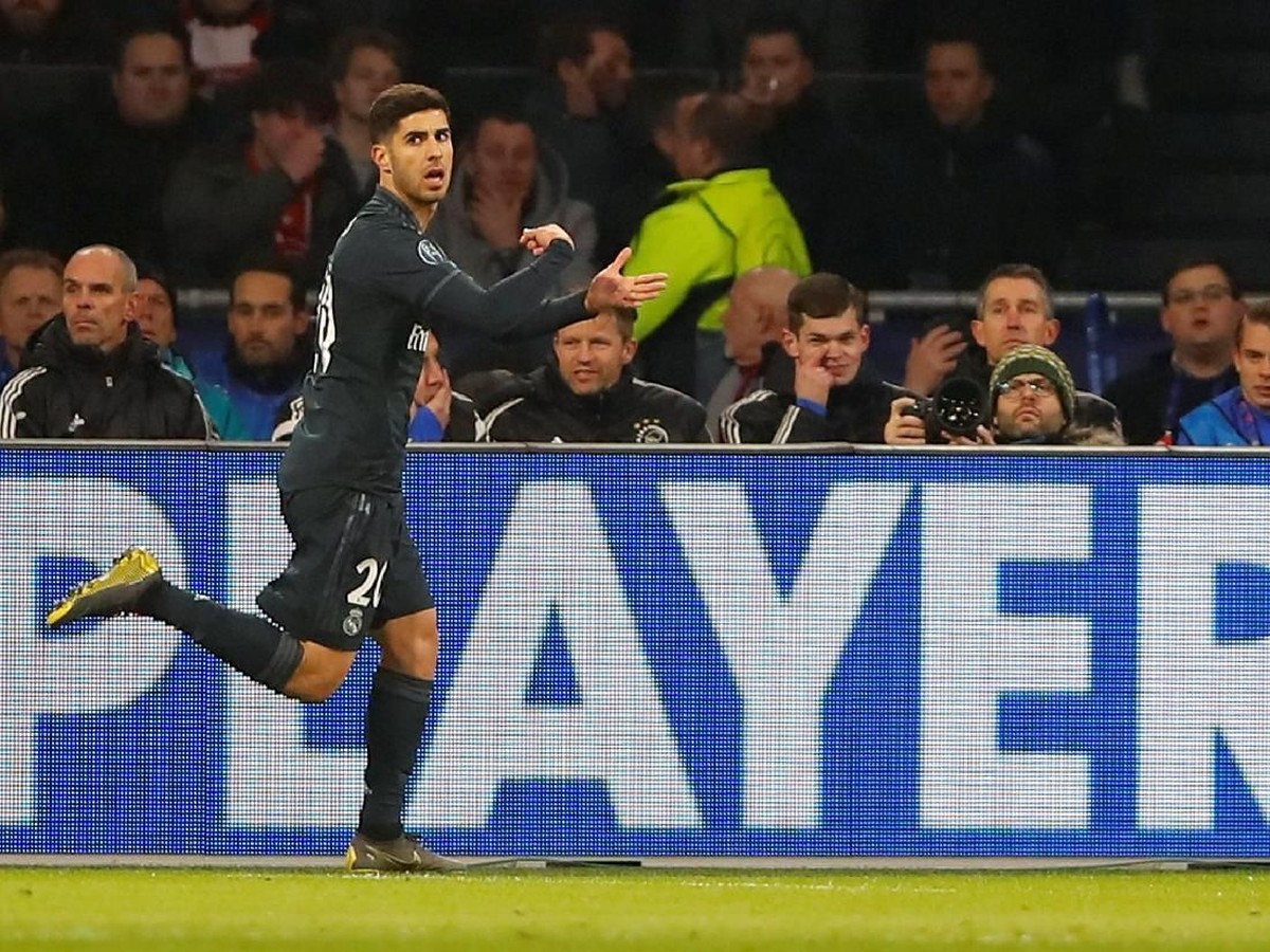 Pemain Real Madrid, Marco Asensio. (Foto: Wolfgang Rattay/Reuters)