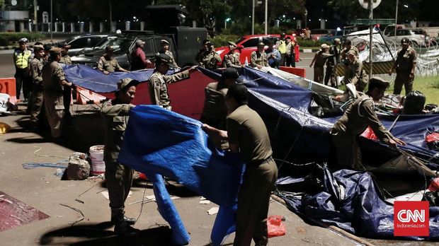 Kronologi Penangkapan 40 Eks Pekerja Freeport di Monas