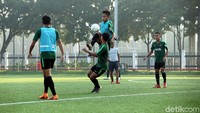 Sesi latihan terakhir tersebut untuk lebih mematangkan persiapan Timnas Indonesia U-22 jelang berlaga di Piala AFF 2019.