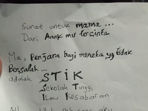 Ahmad Dhani Tulis Surat di Tahanan: Mama Jangan Sedih dan Menangis Ahmad Dhani Tulis Surat di Tahanan: Mama Jangan Sedih dan Menangis