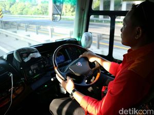Kontrol di Rest Area, Satu Cara PO Bus Lihat Kondisi Pengemudi