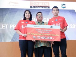 Pebulutangkis Terbaik Djarum Kudus 2018 Diganjar Bonus Deposito