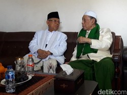 Maruf Amin Temui Ketua MUI Cianjur untuk Minta Dukungan