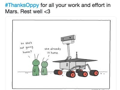 Netizen Ucap Selamat Jalan, Opportunity: Sampai Jumpa di Mars