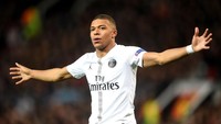 Paris Saint-Germain adalah tim terproduktif kedua di Liga Champions musim ini, setidaknya hingga perempatfinal, dengan 20 gol. Hanya saja mereka takkan bisa menambah gol lagi karena sudah didepak Manchester United. (Foto: Michael Regan/Getty Images)