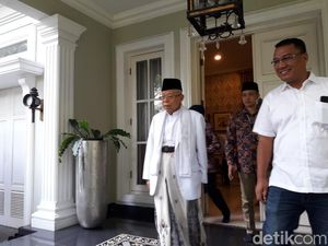 Maruf Amin Doakan Ani Yudhoyono: Mudah-mudahan Segera Sehat