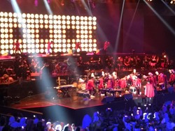 Marching Band Buka Konser Hedi Yunus