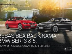 BMW Tawarkan Bebas Bea Balik Nama di Plaza Senayan