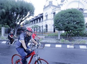 Wali Kota Semarang Ajak Pejabat Eselon II Keliling Pakai Sepeda