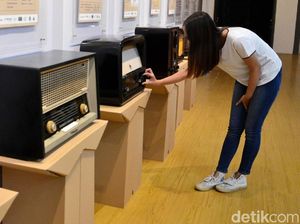 41 Radio Antik Mejeng di Museum Kota Bandung