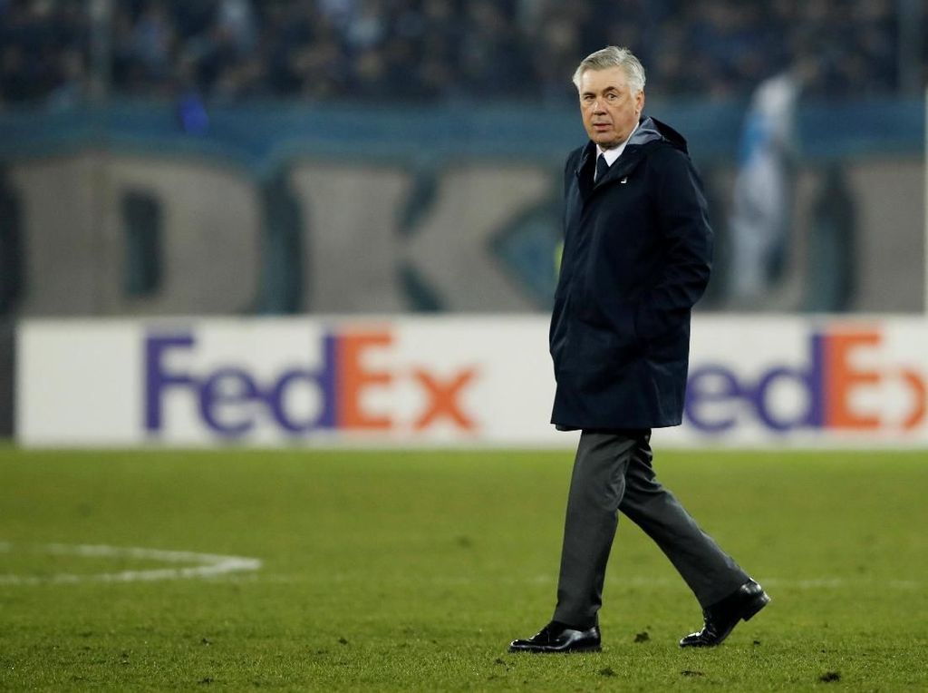 Napoli Buang-buang Peluang, Ancelotti Salahkan Kualitas Bola Napoli Buang-buang Peluang, Ancelotti Salahkan Kualitas Bola