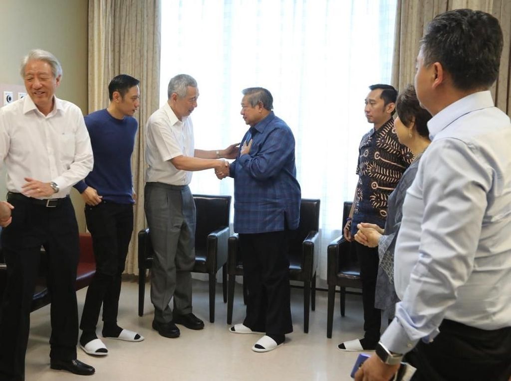 Video PM Singapura Jenguk Ani Yudhoyono Video PM Singapura Jenguk Ani Yudhoyono