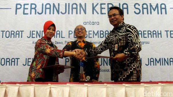 Kemensos Gaet Kemendes Tingkatkan Upaya Mitigasi Bencana