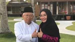 Istri Maruf Amin Bergaya Syari Setiap Hari, Seperti Ini Pilihan Hijabnya