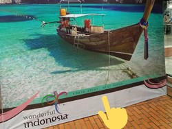 Viral Banner Raja Ampat Rasa Thailand di Soetta, Ini Komentar AP2