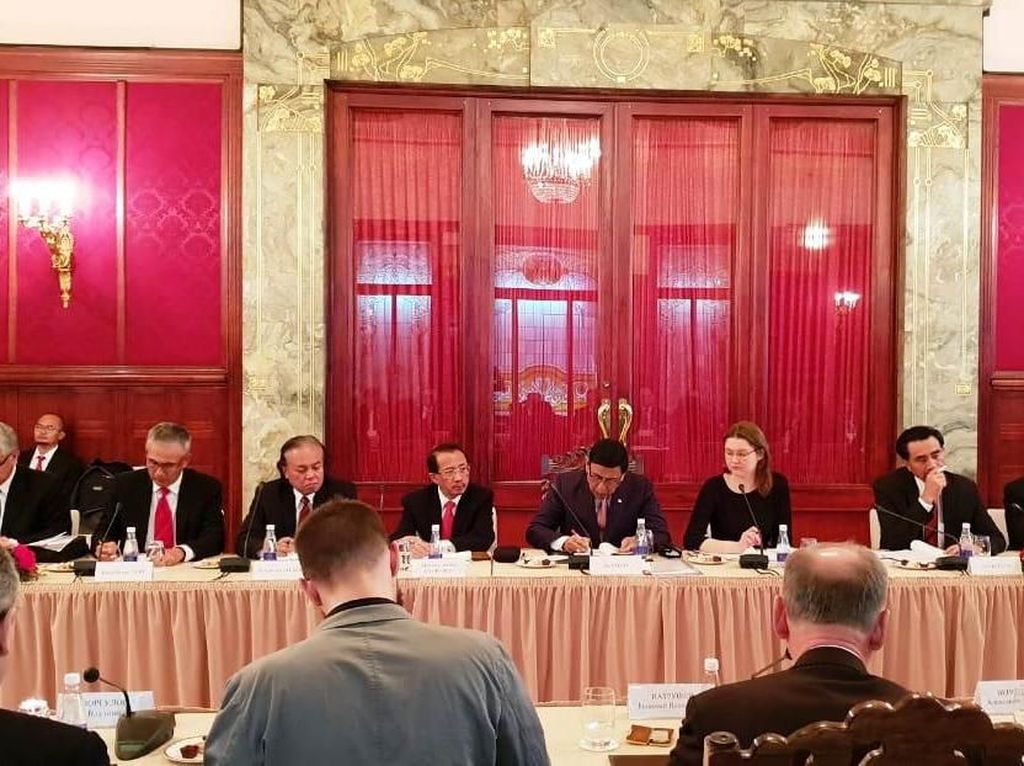 Indonesia-Rusia Tingkatkan Kerja Sama Dalam Pemberantasan Terorisme Indonesia-Rusia Tingkatkan Kerja Sama Dalam Pemberantasan Terorisme